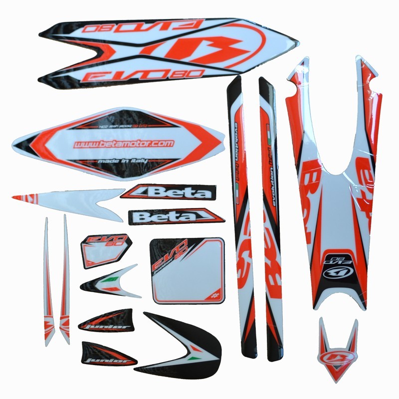 Kit autocollant complet Beta Evo 80cc 2014
