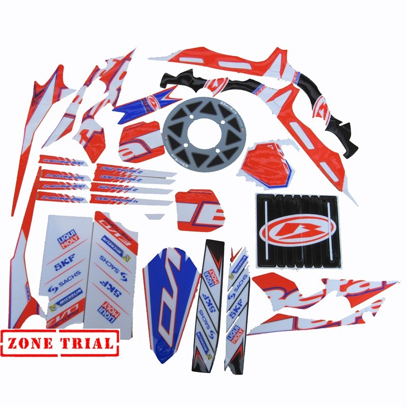 Additionnal set of stickers Beta Evo Factory 2016