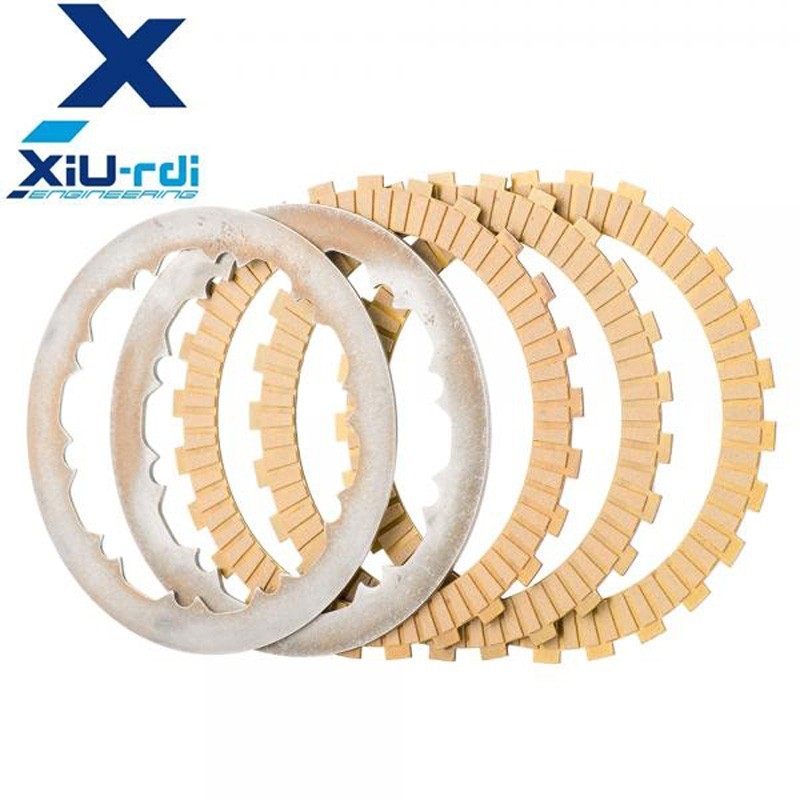 Complete clutch plates kit GasGas 02-19 Xiu kevlar