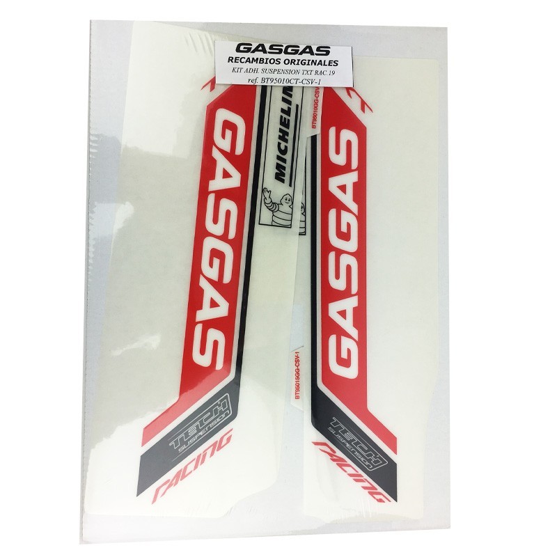 Autocollants fourche GasGas TxT Racing 2019