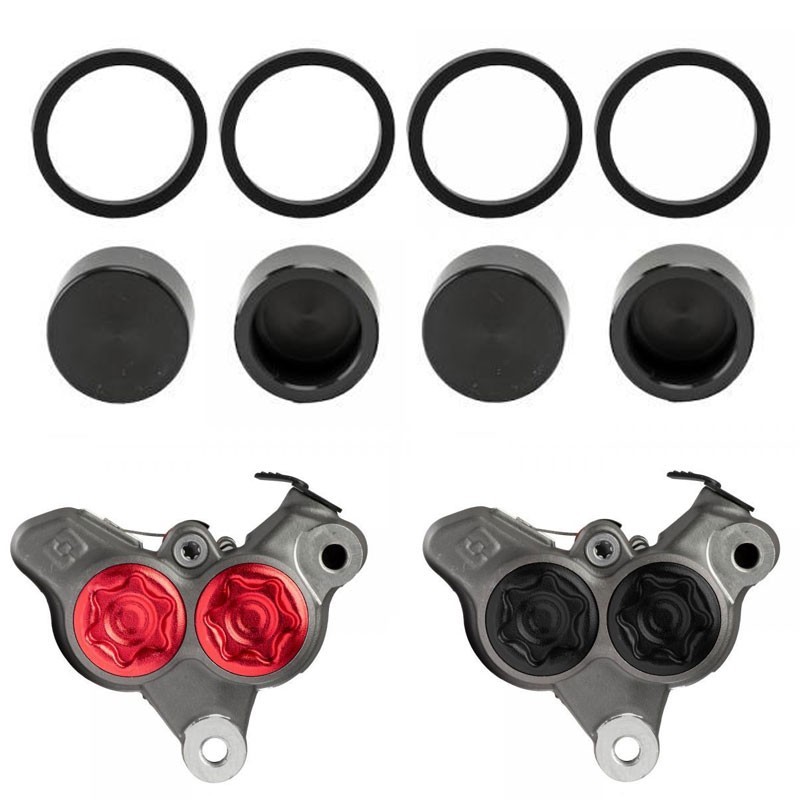 Kit étrier de frein Av Braktec 4 pistons monobloc