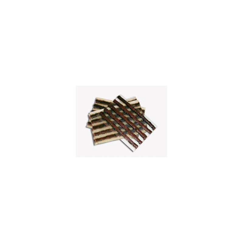 Set of 10 tubeless tyre repair strips