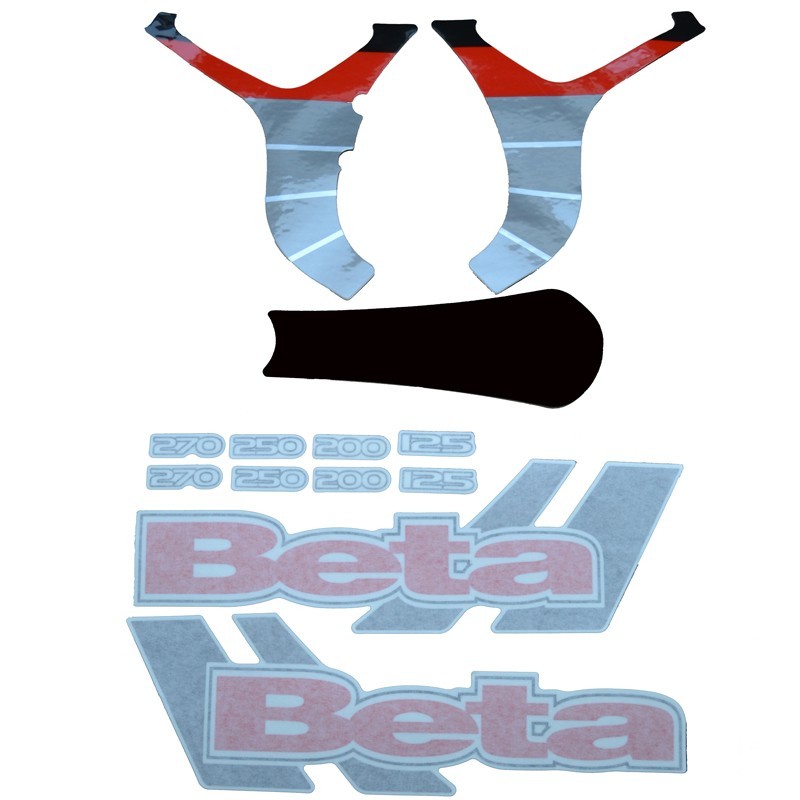 Complete set of stickers Beta Rev3 2006