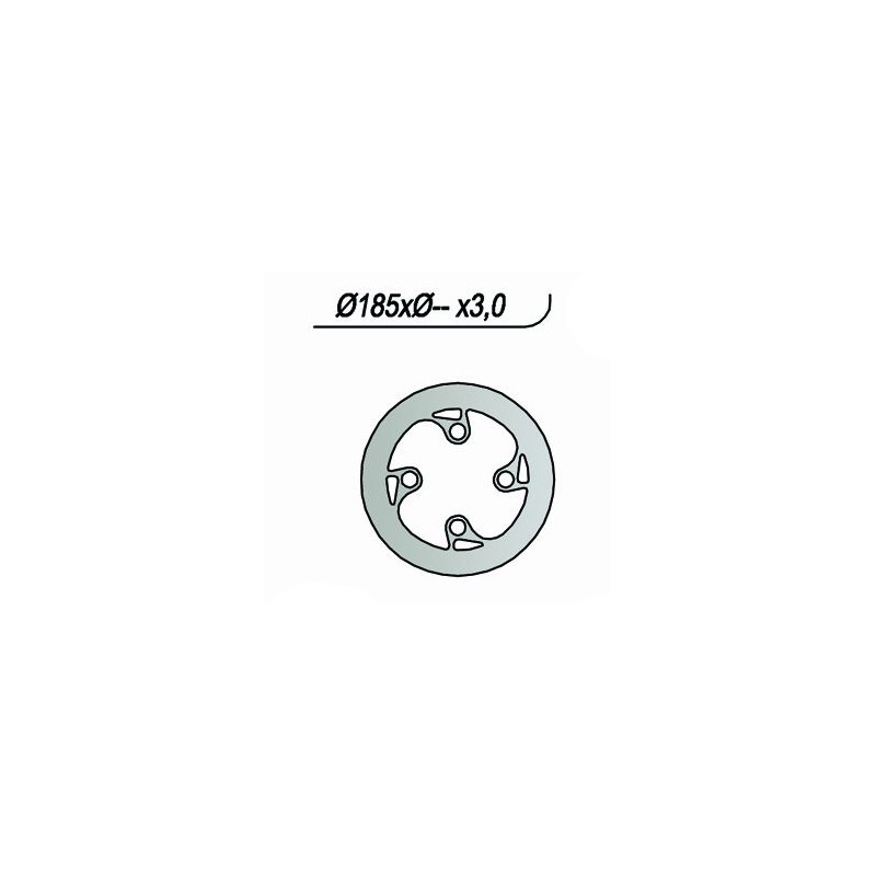 Sherco front brake disk 2002-2008