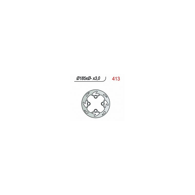 Front brake disk GasGas pro 2002