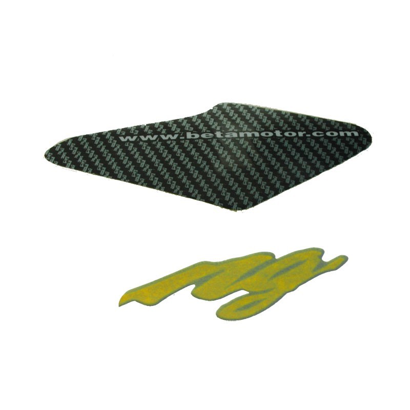Autocollant couvercle filtre Beta Rev 01
