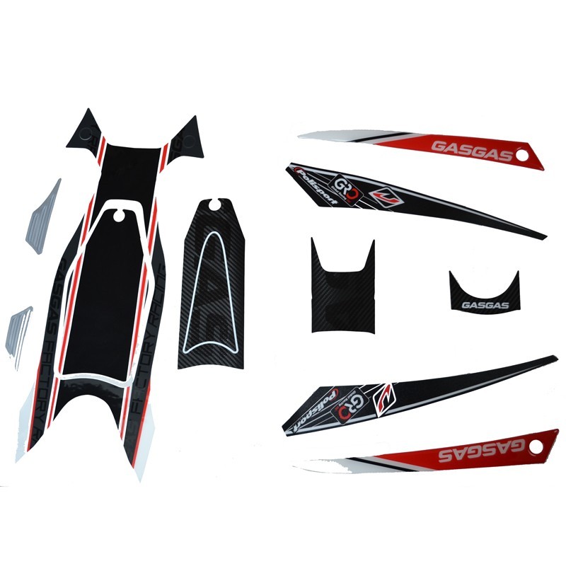 Kit autocollant airbox GasGasTxT pro Racing 2012