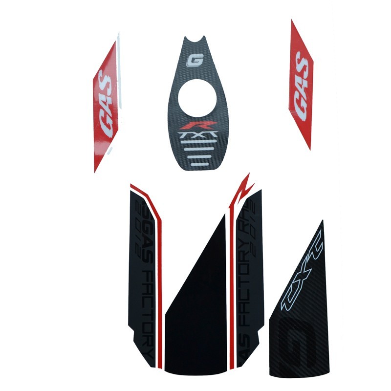 Fuel tank sticker GasGas TxT pro Racing 2012