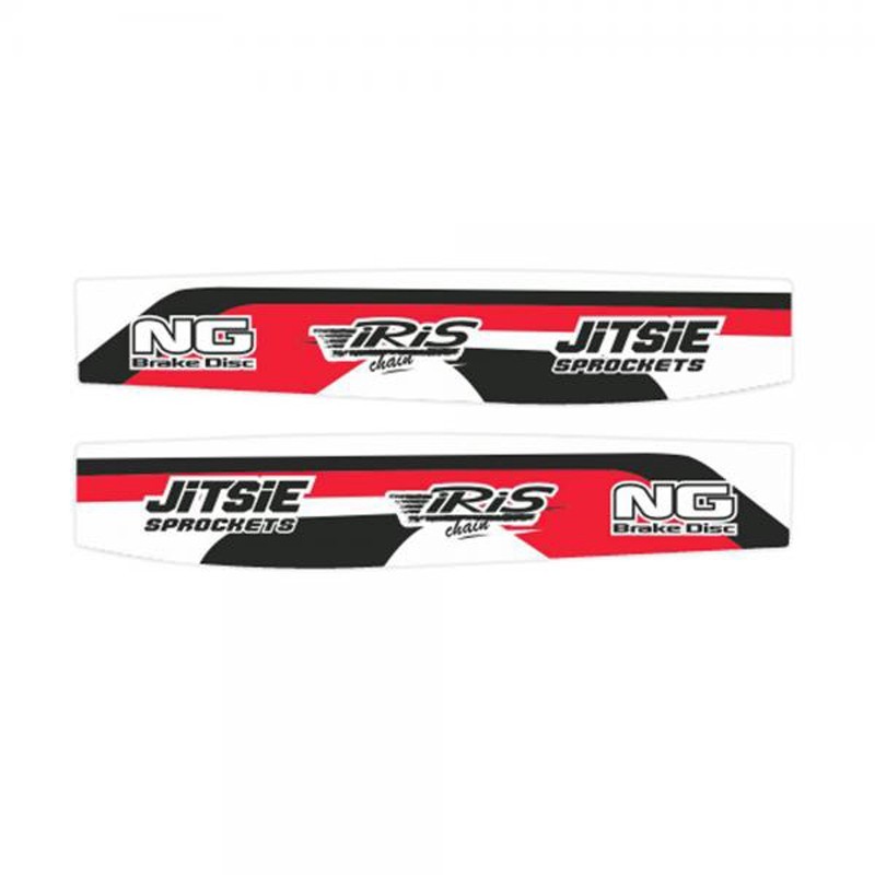 Set of stickers swingarm Beta Evo