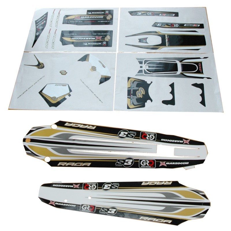 Complete set of stickers for GG Raga 09