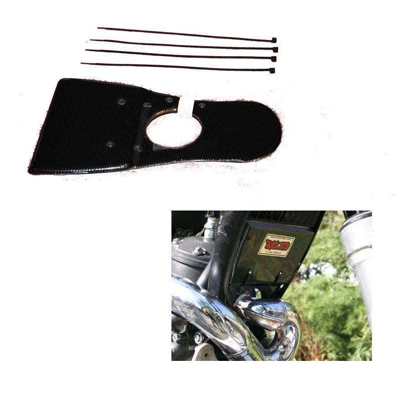 Protection de boue radiateur Sherco 09