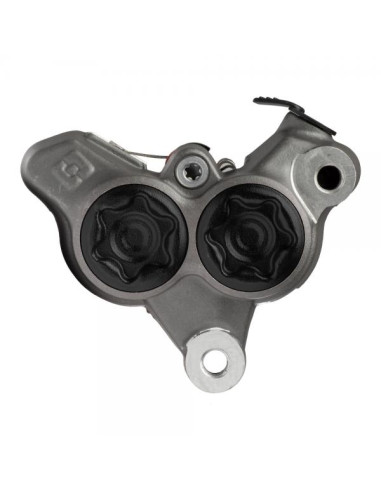 copy of Front brake Braktec calipper 4 pistons monobloc red