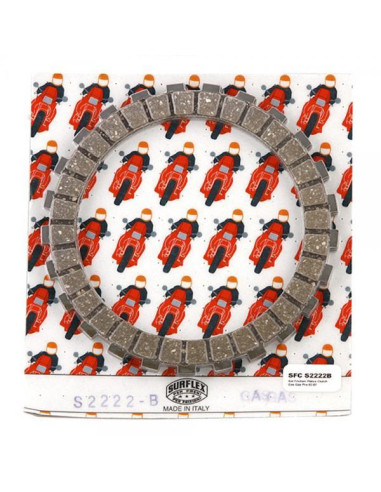 Jeu disques embrayage friction GG 02-10