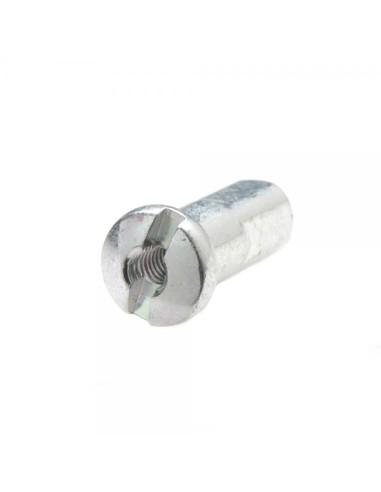 Nipple for front wheel spoke